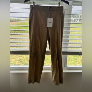 NWT Theory Tan Chinos Classic Straight-Leg